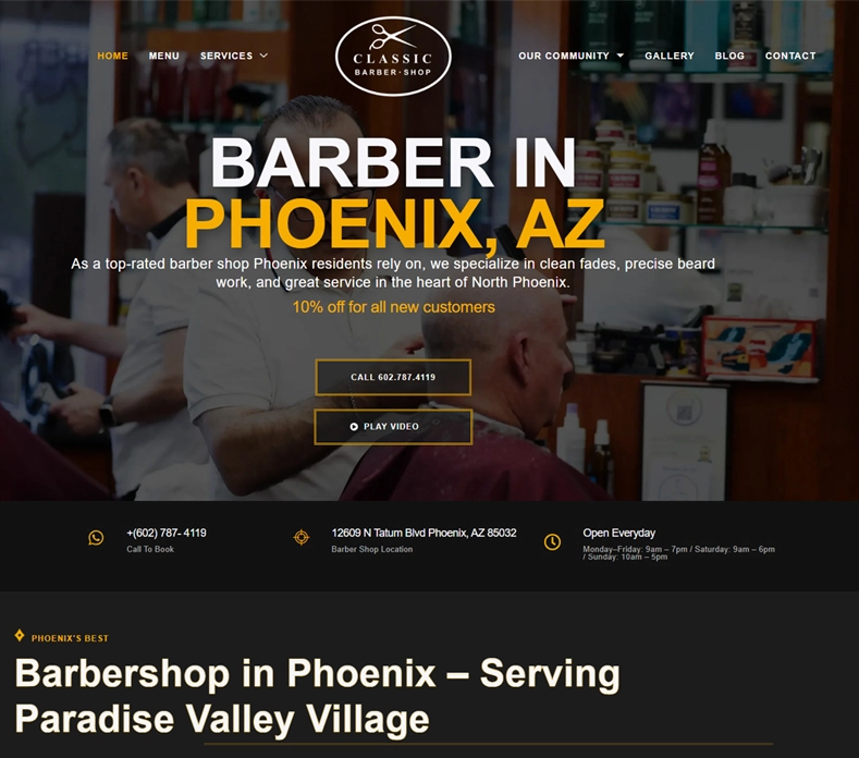 Classic Barbershop